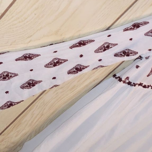 FREE PEOPLE white blouse XS - Picture 6 of 9